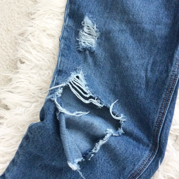 Old Navy High Rise Slouchy Straight Jeans - Picture 9 of 12